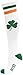 Donegal Bay Irish White Tube Socks