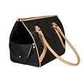 Leona Bag, 28 � 24 � 40 cm, black/beige