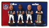 Chicago Bears NFL Mini Bobble Head Set