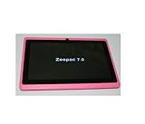 7" Zeepad 7.0 Allwinnwer A13 Boxchip Cortex A8 Android 4.0, 4GB Capacity, 512 MB RAM, Multiple Touch Capactive screen, WIFI, Camera, Skype Video Calling, Netflix Movies.