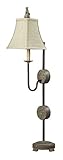 IMAGE OF Sterling Industries 93-9254 Reproduction French Antique Hall Lamp with Linen Shade