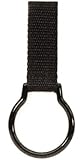 POLICE NYLON FLASHLIGHT MAGLITE MAGLIGHT RING HOLDER FOR DUTY BELT, SLIDE-ON STYLE