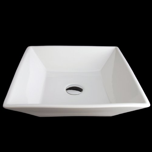 Fontaine FSA-PVS-D827 Square Porcelain Bath Sink