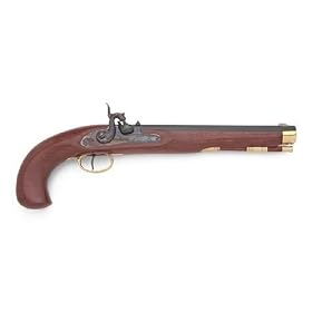 Kentucky Percussion Pistol - .45 Caliber Black Powder Firing Pistol by 