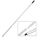 Carlisle 4022400 3-Piece Aluminum Handle with Standard Thread, 1" Diameter x 60" Length