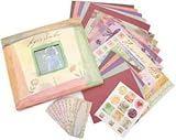 Tapestry by CR Gibson 8-Inch by 8-Inch Scrapbook Kit, Life Smiles