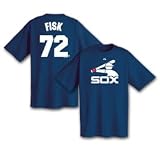 Chicago White Sox Majestic Short Sleeve MLB T-Shirts - Cooperstown Name & Number
