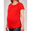 A Pea in the Pod Collection: Short Sleeve Scoop Neck Flutter Sleeve Maternity T Shirt