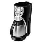 Mr. Coffee ISTX95 10-Cup Programmable Coffeemaker, Black/Stainless with FREE MINI TOOL BOX (DH)
