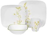 Corelle Corelle Square Kobe 16-piece Dinnerware Set Corelle Corelle Square Kobe 16-piece Dinnerware Set