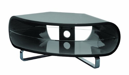 Techlink Ovid OVC100B Audio Visual Furniture Black Corner Unit