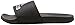 adidas Men's Adilette Comfort Slides Sandals, Core Black/Silver Metallic/Core Black, 13