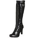 Madden Girl Women's Lowtis Mid Shaft Double Buckle Boot