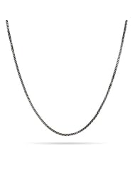 Sterling Silver Rhodium Coreana Chain
