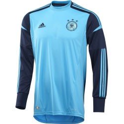 Adidas DFB Deutschland EM Torwarttrikot 2012/2013 BLAU X21253 Grösse: L