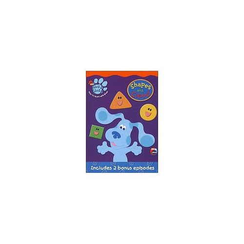 Blue's Clues Shapes And Colors DVD