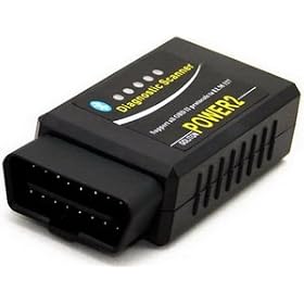 Bluetooth Car Code Reader Compatible with Android / Droid / Torque Support OBD2 ELM327