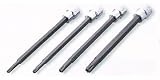 コーケン 3/8(9.5mm)SQ. イジリ止めトルクスビットソケット 全長160mm T45H 3025.160-T45H
