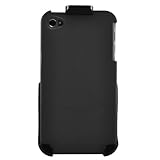 Seidio SURFACE Case and Holster Combo for iPhone 4 (Black, Fits AT&T & Veri ....