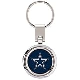Dallas Cowboys Domed Metal Key Chain