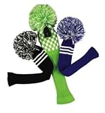 Masters Golf Pom Pom Wood Covers Blue/White WCVTK002D