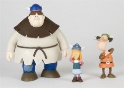 Childrens Toyshop  Spielwaren : Wickie und die starken Maenner Actionfiguren 3er Set Version A