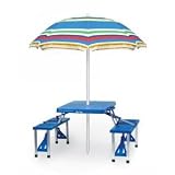 Folding Picnic Table, Red