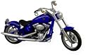 2008 FXCWC Softail Rocker C 11th in Series 2009 Hallmark Ornament