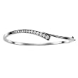 14K White Gold Diamond Journey Bracelet - 0.75 Ct.