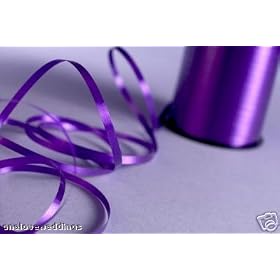 500m Roll Curling Ribbon - Purple