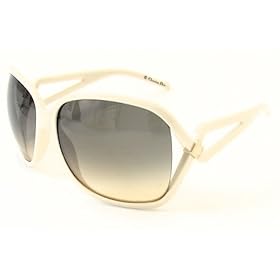 Buy CHRISTIAN DIOR Dior Madrague Sunglasses Ivory SZJ F1 Frame by Christian Dior