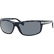 Hugo Boss 0338/NS Men's Polarized Geometric Full Rim Designer Sunglasses w/ Free B&F Heart Sticker Bundle - Blue/Gray