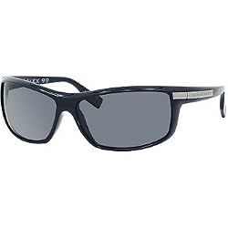 Hugo Boss 0338/NS Men's Polarized Geometric Full Rim Designer Sunglasses - Blue/Gray
