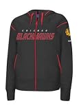 Chicago Blackhawks Woman's Dazzle Trim Shuttle Hoodie