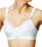  : Shock Absorber Women's High Support Classic Sports Bra, White, 34B