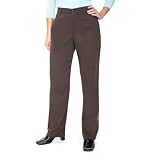 Lee Jeans Womens Missy Petite Plain Front Casual Pant