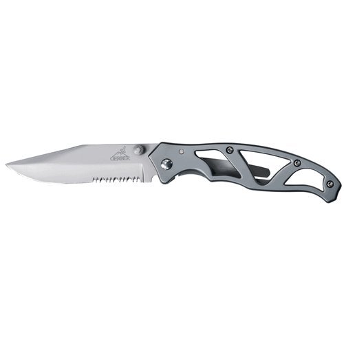 Gerber Blades Paraframe I Black, Serrated, Bx On Sale