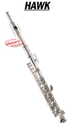 Hawk Silver Plated Student Piccolo, WD-FP121