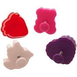 Ateco 4 Piece Valentine Cutter Set
