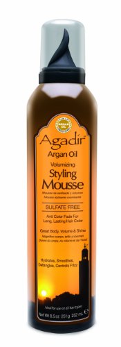 AGADIR Argan Oil Volumizing Styling Mousse, 8.5 oz