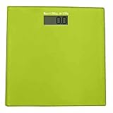 GSI Super Quality Electronic Portable Digital Bathroom Scale With Elegant Tempered Glass Top - High Precision Accurate Weight Readout - Large LCD Display