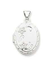 14k Gold White Gold Locket