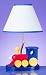 Children's Wooden Train Table Lamp
