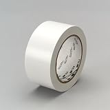 3M(TM) General Purpose Vinyl Tape 764 White, 3 in x 36 yd 5.0 mil [PRICE is per ROLL]
