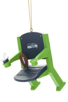 NFL Licensed Seattle Seahawks Team Stadium Chair Ornament