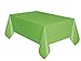 Unique Industries Lime Green Solid Rectangular Plastic Table Cover (54