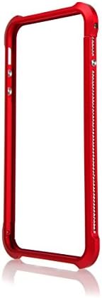 RexNorth® Ferr iPhone 6 Plus/iPhone 6S Plus Handmade Premium Aluminum Bumper Case with Genuine Swarovski Crystals (Wine Red)