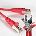 0.5Ft Cat.6 Shielded (SSTP) Patch Cable Molded Red