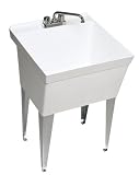 Swanstone MF-1F.010 Veritek Floor Standing Single Bowl Laundry Tub