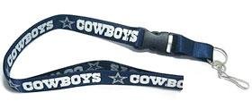 NFL Dallas Cowboys Lanyard, Blue